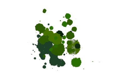 Soyut suluboya aquarelle elle çizilmiş boya sıçramak leke beyaz arka plan üzerinde