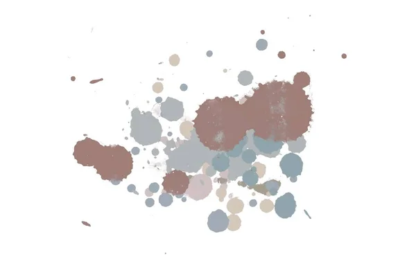 Abstract Watercolor Aquarelle Hand Drawn Paint Splatter Stain White Background — Stock Photo, Image