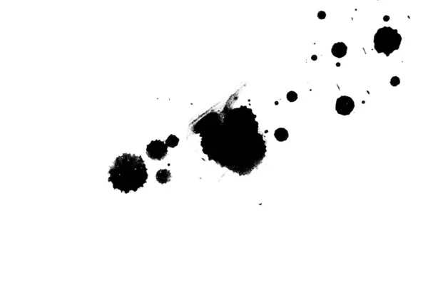 Abstract Watercolor Aquarelle Hand Drawn Paint Splatter Stain White Background — Stock Photo, Image