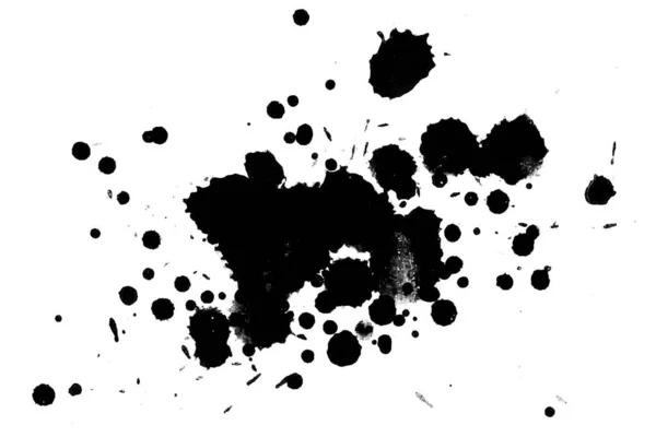 Abstract Watercolor Aquarelle Hand Drawn Paint Splatter Stain White Background — Stock Photo, Image