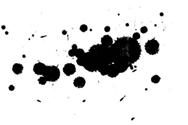 Abstract Watercolor Aquarelle Hand Drawn Paint Splatter Stain White Background — Stock Photo, Image