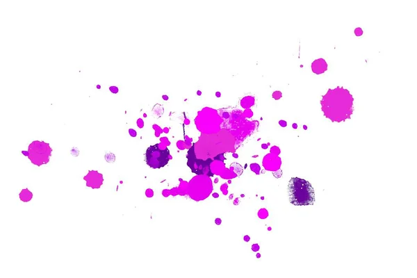 Abstract Watercolor Aquarelle Hand Drawn Paint Splatter Stain White Background — Stock Photo, Image