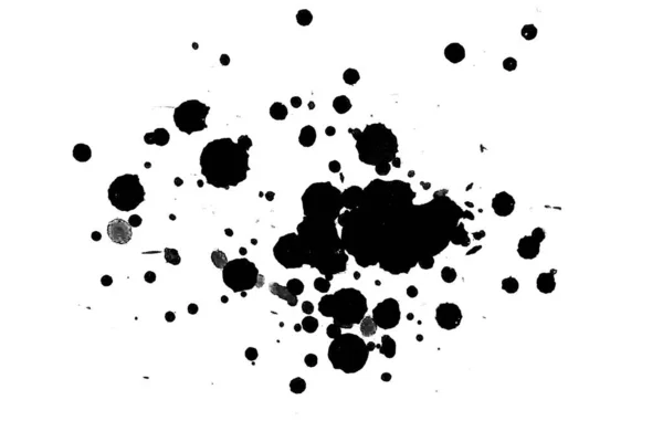 Abstract Watercolor Aquarelle Hand Drawn Paint Splatter Stain White Background — Stock Photo, Image