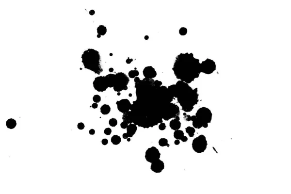 Abstract Watercolor Aquarelle Hand Drawn Paint Splatter Stain White Background — Stock Photo, Image