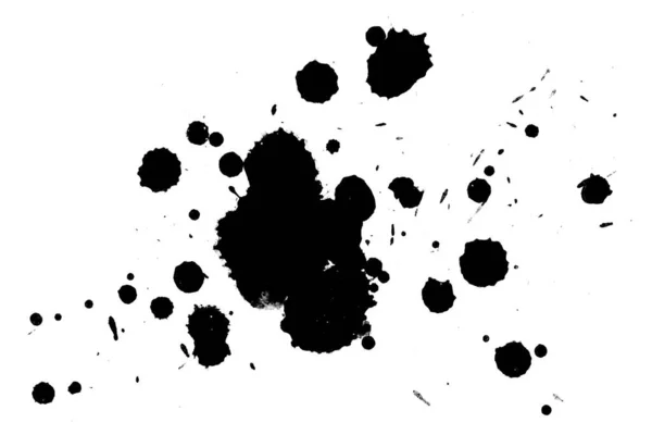 Streszczenie Aquarelle Akwarela Ręcznie Rysowane Paint Splatter Plama Białym Tle — Zdjęcie stockowe