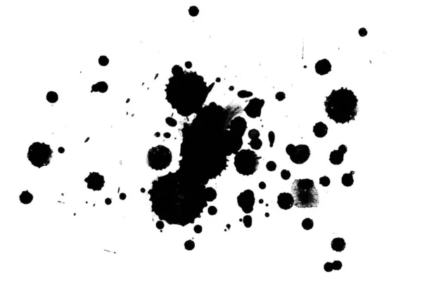 Abstract Watercolor Aquarelle Hand Drawn Paint Splatter Stain White Background — Stock Photo, Image