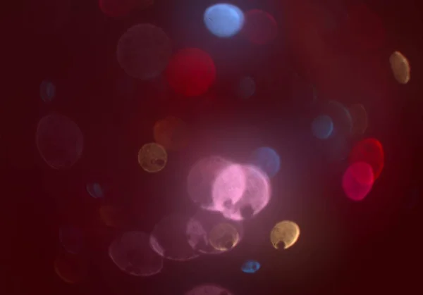 Fondo Pantalla Digital Con Luces Bokeh Brillantes —  Fotos de Stock