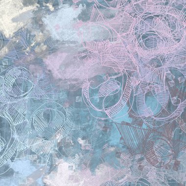 farklı desenler ile vintage grunge arka plan