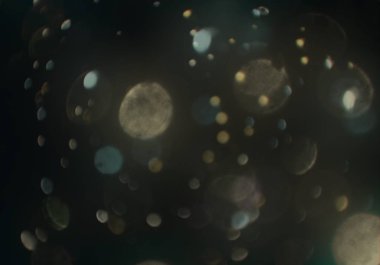 kopya alanı ile bokeh ışıkları dijital arka plan