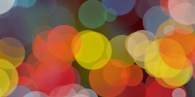 Bokeh ile soyut arkaplan