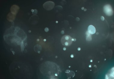 kopya alanı ile bokeh ışıkları dijital arka plan