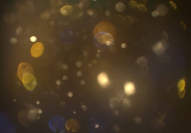 parlayan daireler, defokus bokeh ile soyut arka plan 