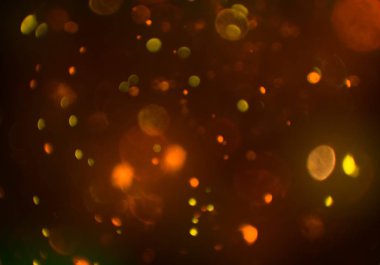 parlayan daireler, defokus bokeh ile soyut arka plan 