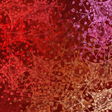 Kopya alanı ile soyut grunge desenli arkaplan