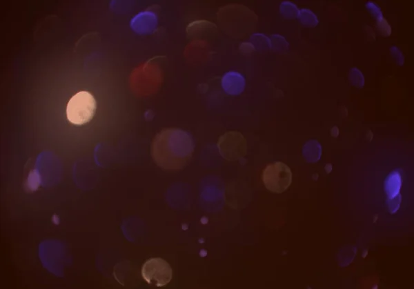 Fondo Pantalla Digital Con Luces Bokeh Brillantes — Foto de Stock