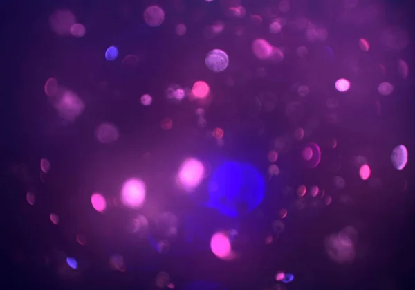 Fondo Pantalla Digital Con Luces Bokeh Brillantes — Foto de Stock