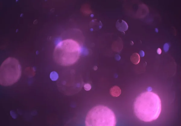 Fondo Pantalla Digital Con Luces Bokeh Brillantes — Foto de Stock