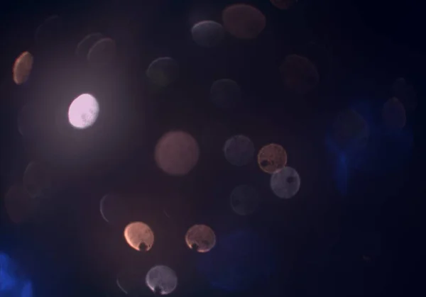 Bokeh Lights Digital Background Copy Space — Stock Photo, Image