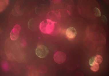 Bokeh ile soyut arkaplan