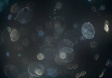 parlayan daireler, defokus bokeh ile soyut arka plan 