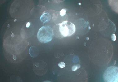 parlayan daireler, defokus bokeh ile soyut arka plan 