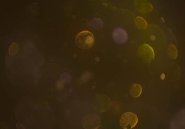 parlayan daireler, defokus bokeh ile soyut arka plan 