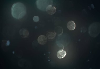 bokeh parlayan parıltılar defocused