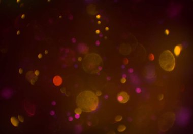 bokeh parlayan parıltılar defocused