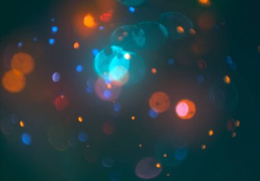 bokeh parlayan parıltılar defocused