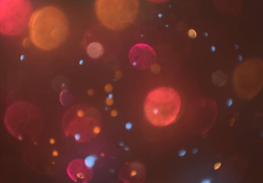 bokeh parlayan parıltılar defocused