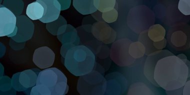 Bokeh ile soyut arkaplan