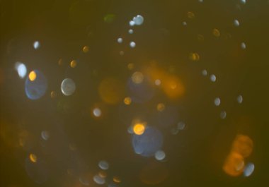 bokeh parlayan parıltılar defocused