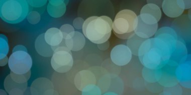 Bokeh çevreleri ile yapılan soyut sanatsal arka plan