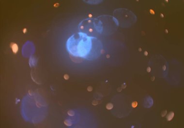 metin veya görüntü için alan ile bokeh arka plan