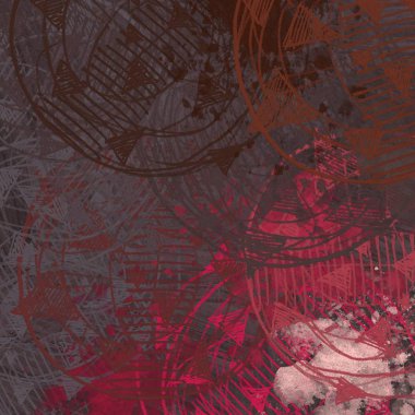 farklı renk desenleri ile soyut duvar kağıdı