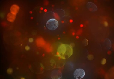 bokeh ışıkları ile soyut duvar kağıdı