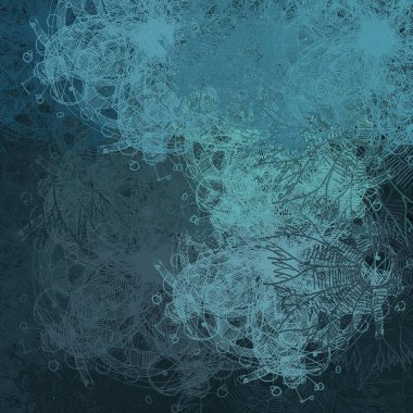 Kopya alanı ile soyut grunge desenli arkaplan