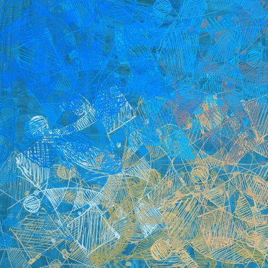 Kopya alanı ile soyut grunge desenli arkaplan