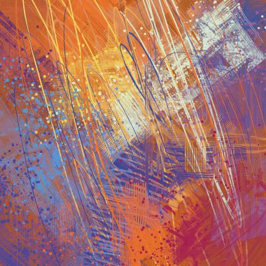 farklı desenler ile grunge arka plan