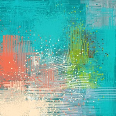 Farklı renk kalıplarına sahip soyut grunge arkaplanı