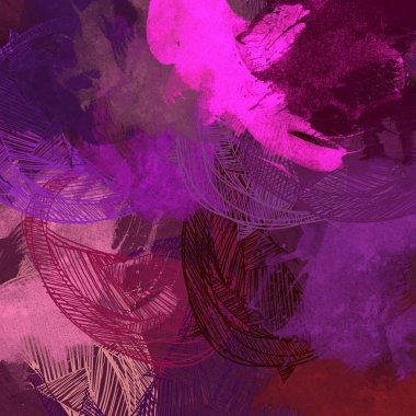 farklı desenler ile vintage grunge arka plan