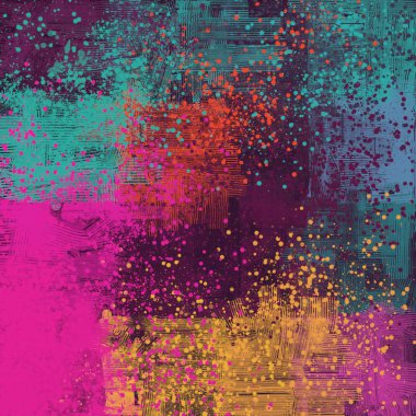 farklı desenler ile grunge arka plan