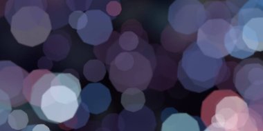 Bokeh daireleri ile yapılan soyut bulanık arka plan