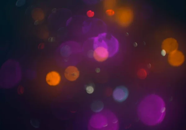 Bokeh Defocused Glowing Sparkles — Stock Photo, Image