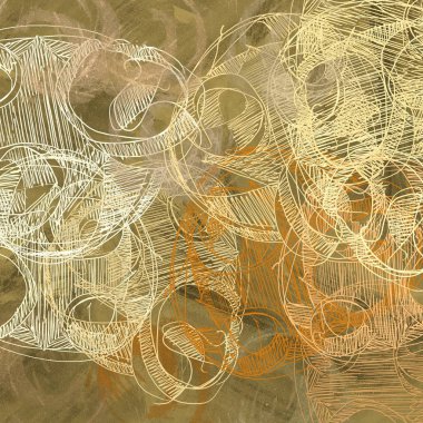 Kopya alanı ile soyut grunge desenli arkaplan