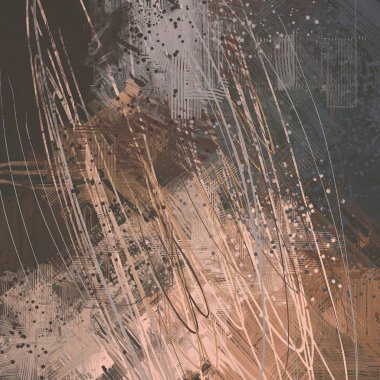 farklı desenler ile grunge arka plan