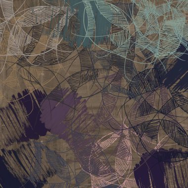 Kopya alanı ile soyut grunge desenli arkaplan