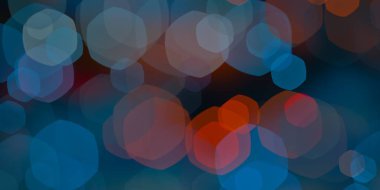 Bokeh ışıkları ile soyut arkaplan