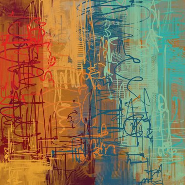 farklı desenler ile grunge arka plan