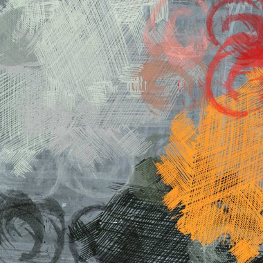 Kopya alanı ile soyut grunge desenli arkaplan